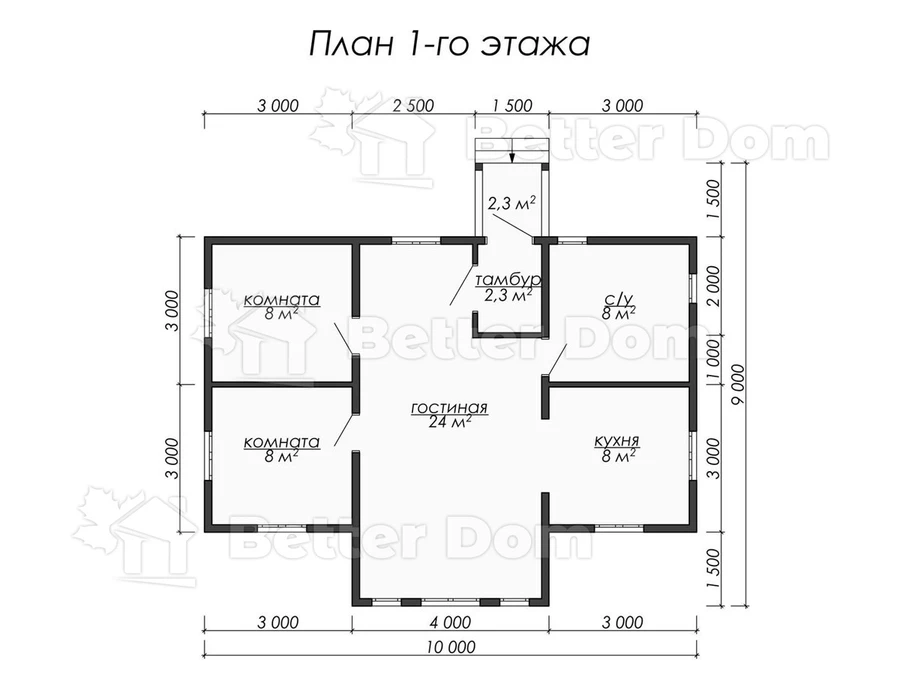 Проект дома Montreal PS-15