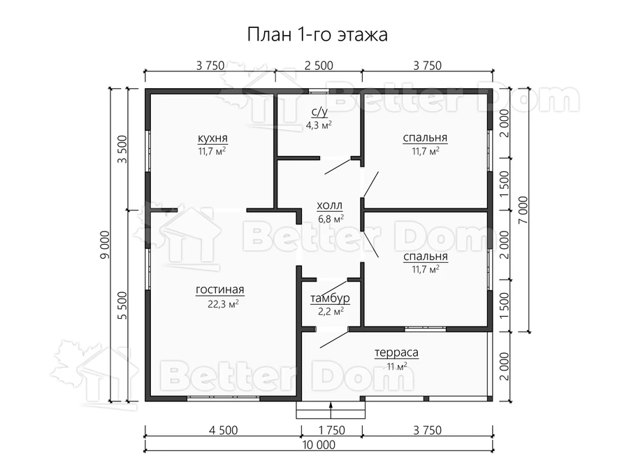 Проект дома Montreal PS-21