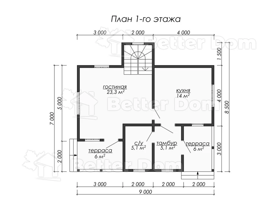 Проект дома Ottawa PS-20